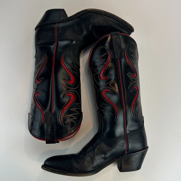 ACME Vintage Western Cowboy Boots - Picture 2 of 16